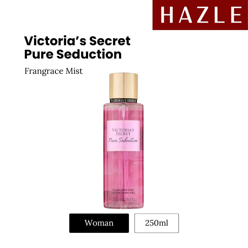 Parfum Victoria Secret Perfume Body Mist Pure Seduction Woman Fragrance 250 ml